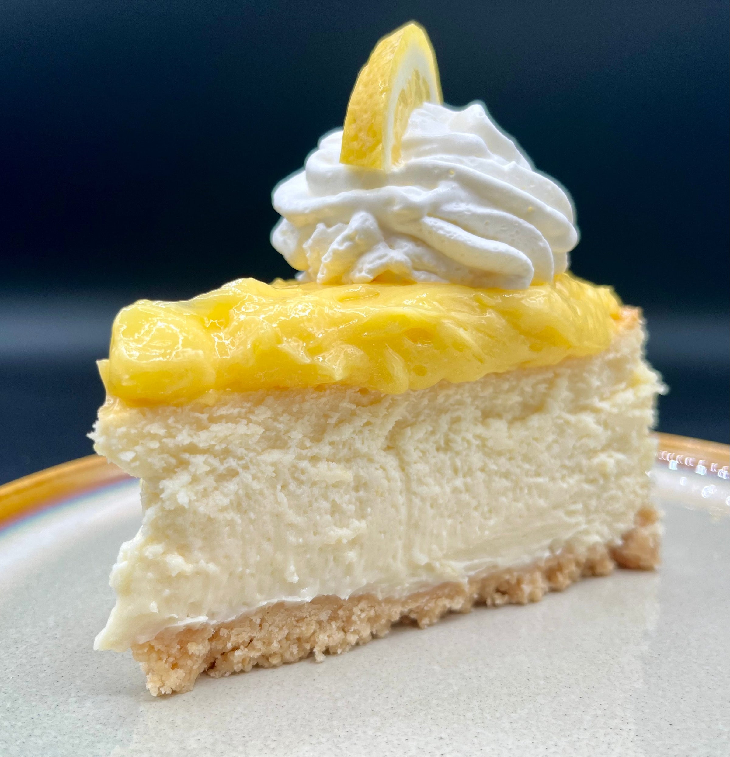 Lemon Curd Cheesecake Slice | Indulge Artisan Cheesecakes